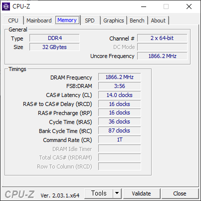 램 타이밍 DDR4 3733 14 16 16 36.png